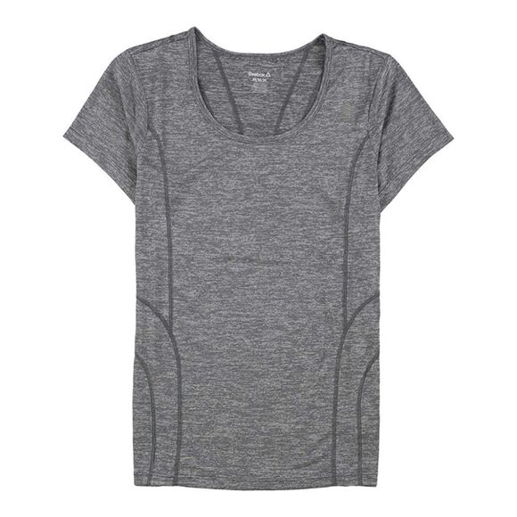 REEBOK Dynamic Short Sleeve Slim Fitted Performance Feeder Stripe NWT - Picture 8 of 8